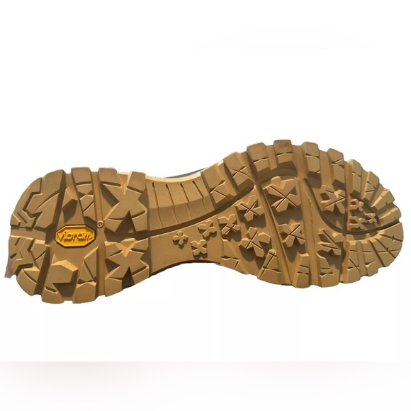 New Logan Leather & Plaid Wool-Blend Boots Polo Ralph Lauren Size 7 Mens - Picture 4 of 4